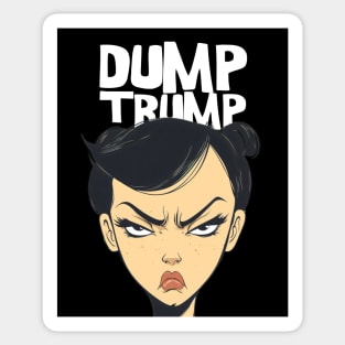 Dump Trump: American Women Sticker